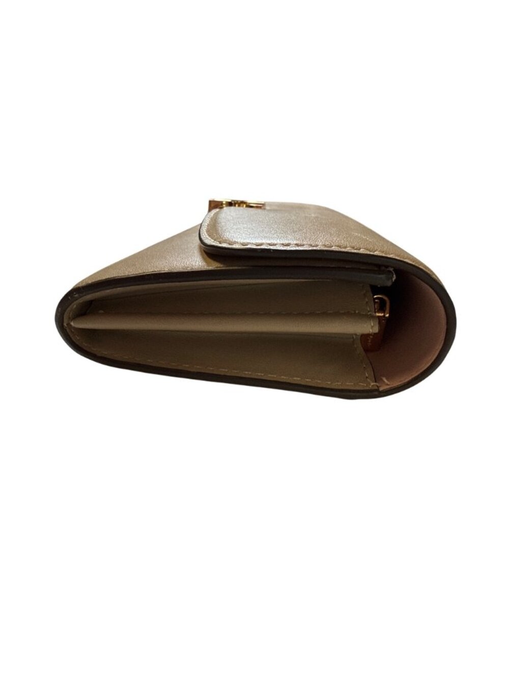 Kate Spade Dakota Flap Continental Wallet~Taupe with Gold Accents~P7 41 - Picture 7 of 9